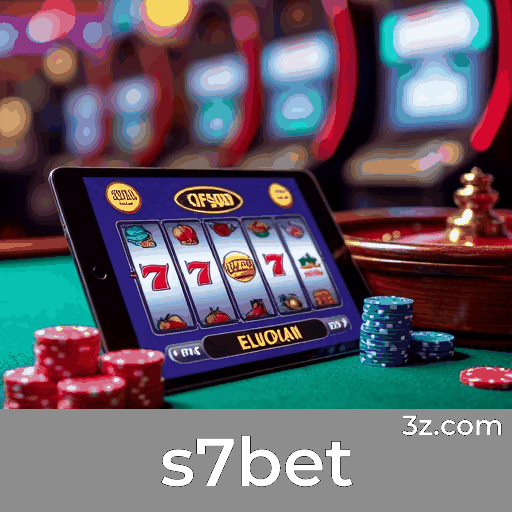 s7bet: Slots Gigantes, Mesas Estratégicas, Dealer Ao Vivo Imersivo